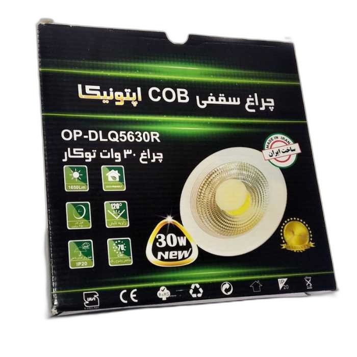 پنل هالوژن 30 وات اپتونیکا مدل توکار کد 5630