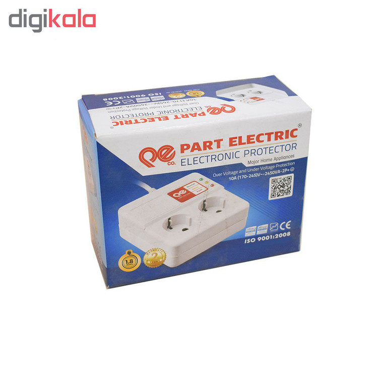 محافظ ولتاژ آنالوگ پارت الکتریک مدل Major home appliances